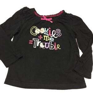 Toddler Girls Top sz 2T Long Sleeve T-Shirt 2 yrs old